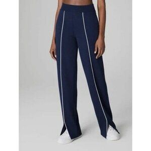NWT SPANX Airpique Track Pants Size 1X Navy